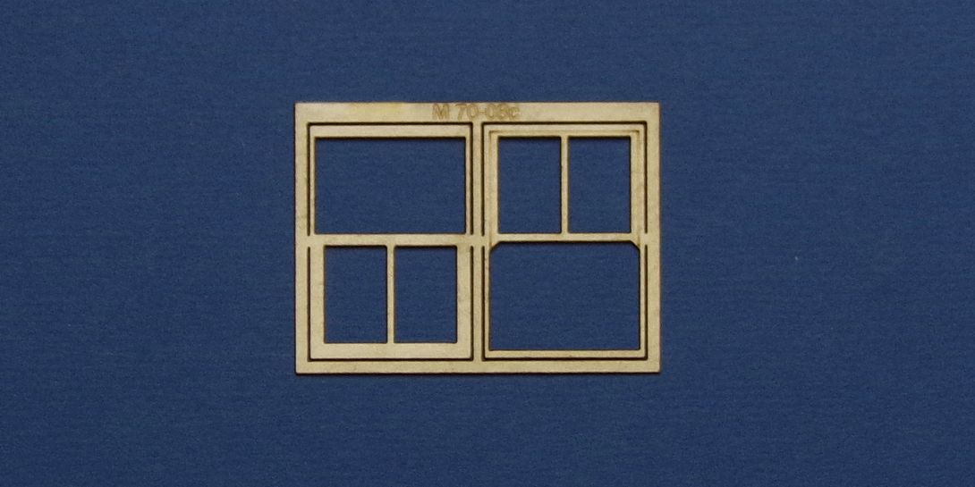 M 70-08c O gauge residential window with sash type 2 Residential style window with sash type 2 